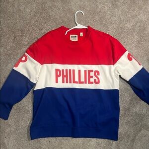Phillies Red, White, and Blue Sweater